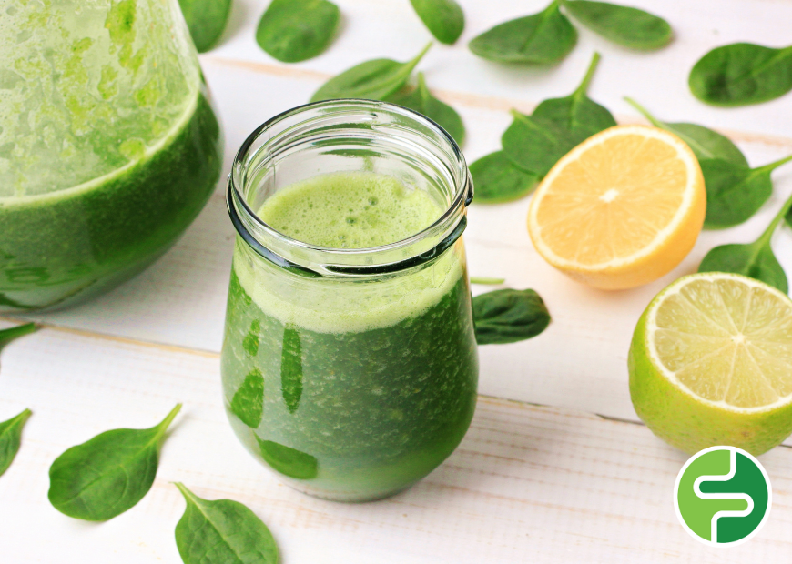 Low FODMAP Super Greens Smoothie | FODMAP Friendly